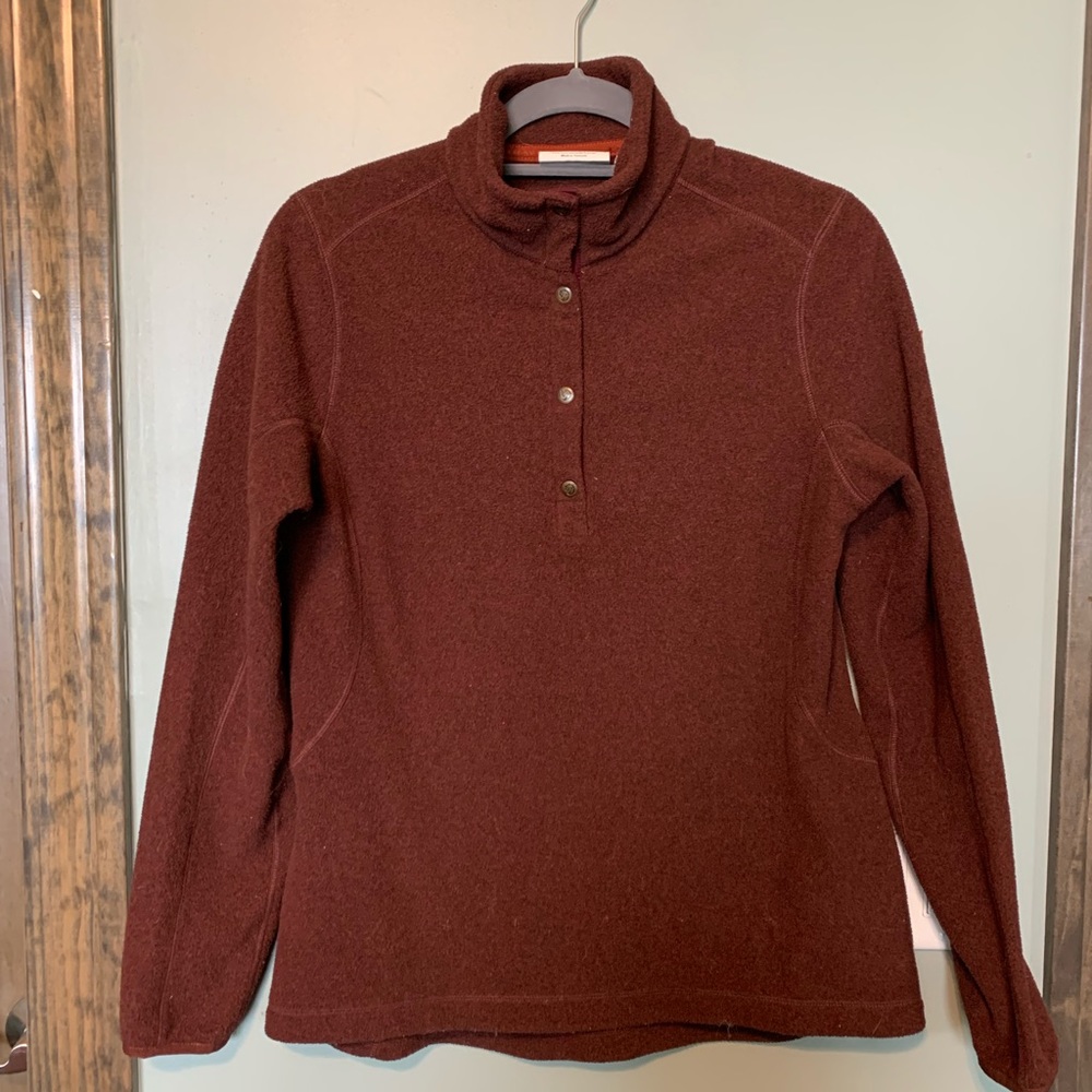 Kanken Fleece Quarter Snap up size Medium